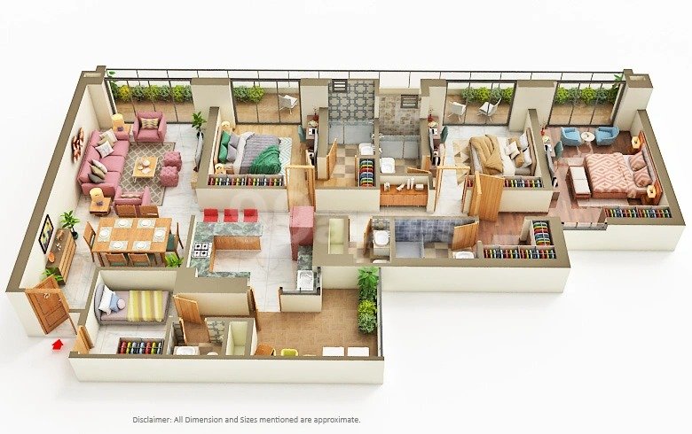 experion sector 88a gurgaon floor plan