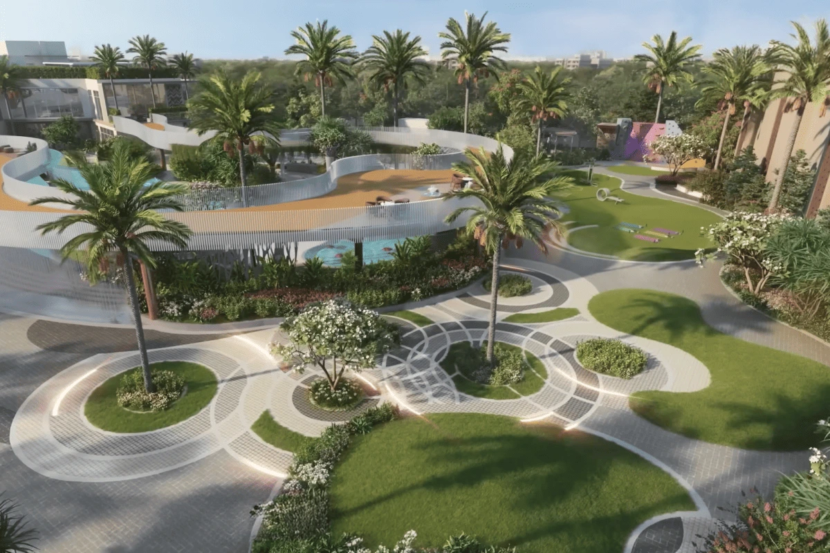 Experion Sector 88a gurgaon landscape garden