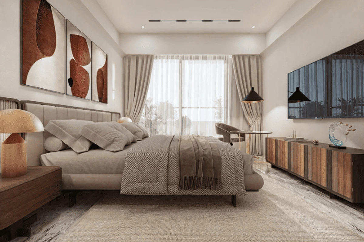 Experion Sector 88a gurgaon master bedroom